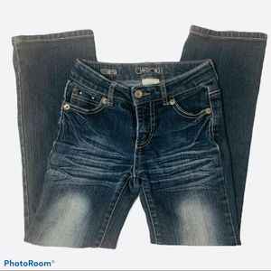Cherokee bootcut jeans size 8 gems